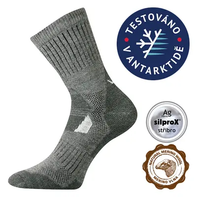 Turistické ponožky VOXX MERINO Stabil CLIMAYARN-light grey