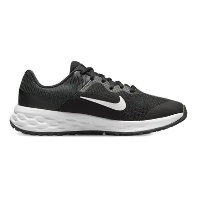 Juniorská sportovní obuv (tréninková) NIKE Revolution 6 black dark smoke grey white