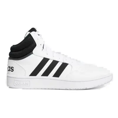 Pánská rekreační obuv ADIDAS Hoops 3.0 Mid Classic Vintage black black white