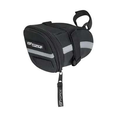 Taška na kolo FORCE MID SADDLE BAG VELCRO