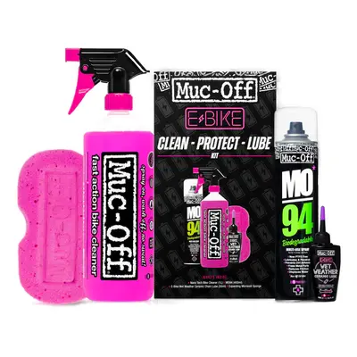 Set na údržbu kola MUC-OFF eBike Clean, Protect & Lube Kit