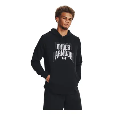 Pánská zateplená mikina s kapucí UNDER ARMOUR UA Rival Terry Graphic HD-BLK