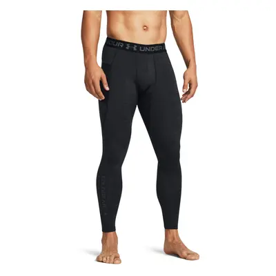 Pánské zateplené legíny UNDER ARMOUR UA CG Armour Twist Lgs-BLK