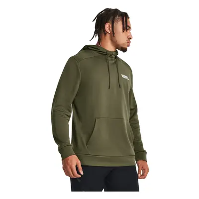 Pánská zateplená tréninková mikina s kapucí UNDER ARMOUR UA Armour Fleece Graphic HD-1379745-390