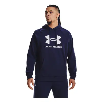 Pánská zateplená mikina s kapucí UNDER ARMOUR UA Rival Fleece Logo HD-NVY