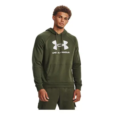 Pánská zateplená mikina s kapucí UNDER ARMOUR UA Rival Fleece Logo HD-GRN