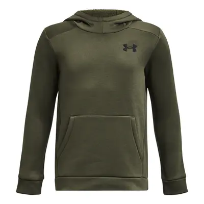 Chlapecká zateplená mikina s kapucí UNDER ARMOUR UA Armour Fleece Graphic HD-GRN