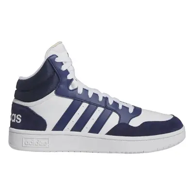 Pánská vycházková obuv ADIDAS Hoops 3.0 Mid cloud white dark blue dark blue