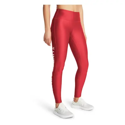 Dámské legíny UNDER ARMOUR Armour Branded Legging-RED 814