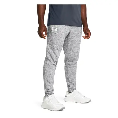 Pánské tepláky UNDER ARMOUR UA Rival Terry Jogger-GRY