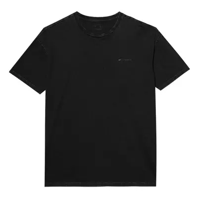 Pánské triko s krátkým rukávem 4F TSHIRT-4FWSS24TTSHM1316-20S-DEEP BLACK