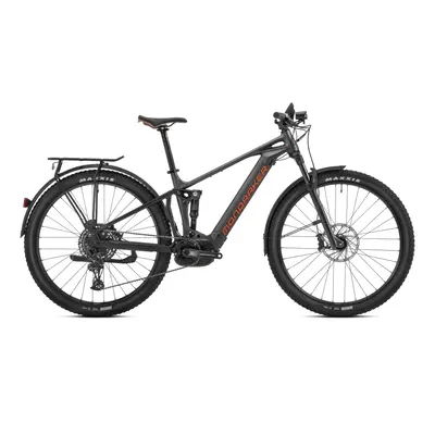 Horské elektrokolo MONDRAKER Chaser X, graphite black orange