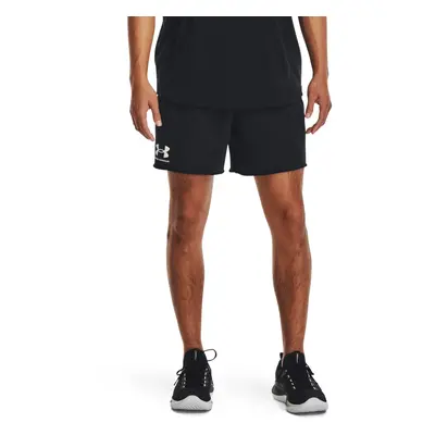 Pánské teplákové kraťasy UNDER ARMOUR UA Rival Terry 6in Short-BLK