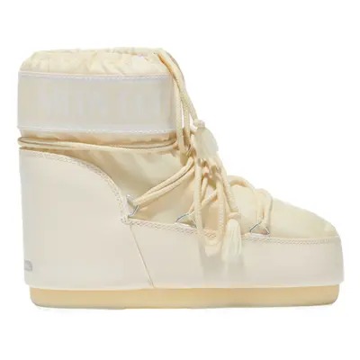 Dámské kotníkové zimní boty MOON BOOT ICON LOW NYLON, 006 cream