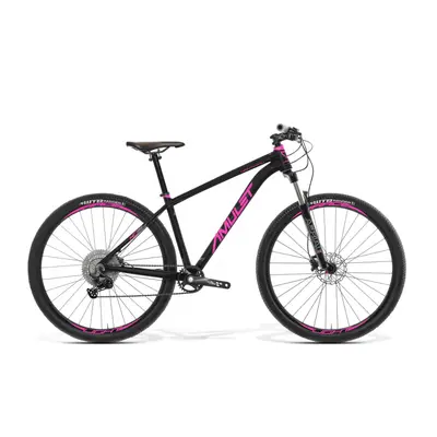 Dámské horské kolo AMULET 29 Night cat 3.0 SR, black matt pink