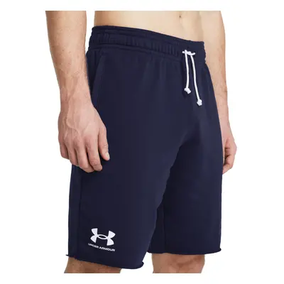 Pánské teplákové kraťasy UNDER ARMOUR UA RIVAL TERRY SHORT-BLU 410