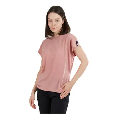 Dámské turistické triko s krátkým rukávem FUNDANGO Rush T-shirt-385-mauve