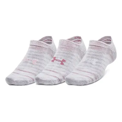 Dámské ponožky UNDER ARMOUR UA Essential No Show 3pk-WHT