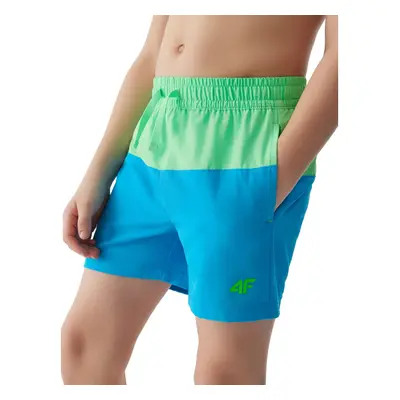 Chlapecké plavky 4F JUNIOR BOARD SHORTS-4FJWSS24UBDSM069-33S-BLUE