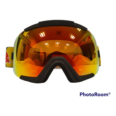 Lyžařské brýle RED BULL SPECT SHELTER-002, matt black red snow-orange with red Flash, SMU