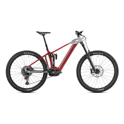 Horské elektrokolo MONDRAKER Level, cherry red nimbus grey