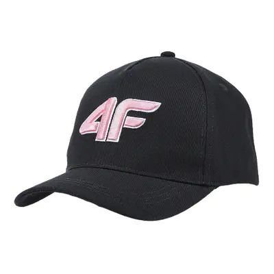 Dívčí kšiltovka 4F JUNIOR BASEBALL CAP-4FJWSS24ACABF246-21S-BLACK