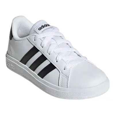 Juniorská rekreační obuv ADIDAS Grand Court 2.0 K cloud white core black core black