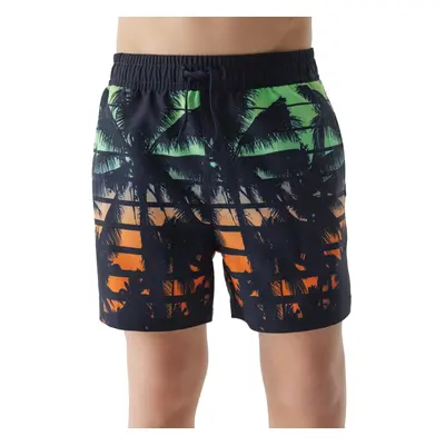 Chlapecké plavky 4F JUNIOR BOARD SHORTS-4FJWSS24UBDSM067-96S-MULTICOLOUR 6