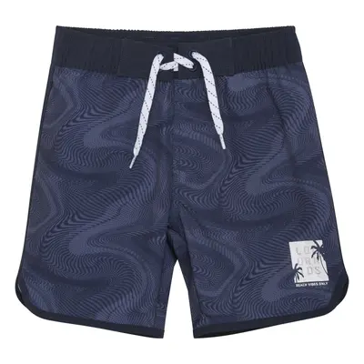 Chlapecké plavky COLOR KIDS Swim Long Shorts, AOP, vintage indigo