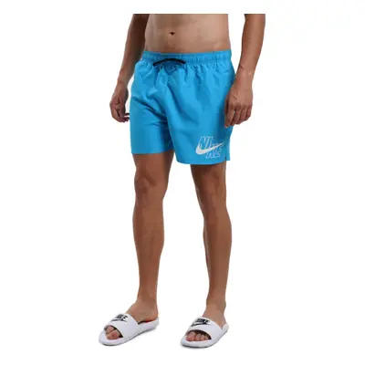 Pánské plavky NIKE SWIM Logo Lap 5 inch-406 Laser blue