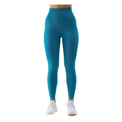 Dámské legíny 4F TIGHTS FNK-4FWSS24TFTIF231-35S-TURQUOISE