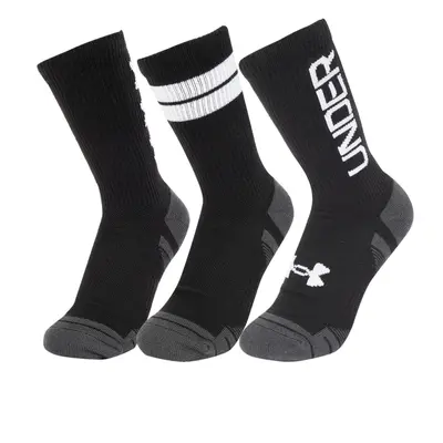 Ponožky UNDER ARMOUR 3 PACK-UA Perf Tech Nov Crew-BLK