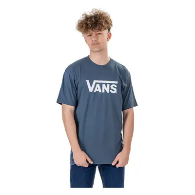 Pánské triko s krátkým rukávem VANS CLASSIC TEE-B INDIGO-MARSHMALLOW