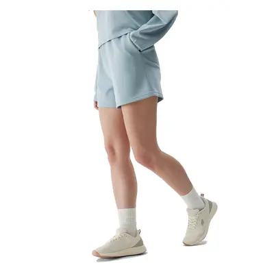 Dámske teplákové kraťasy 4F SHORTS CAS-4FWSS24TSHOF324-34S-LIGHT BLUE