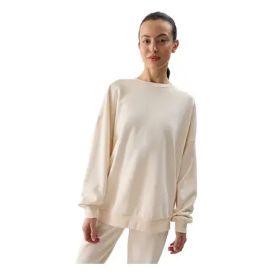 Dámská mikina 4F SWEATSHIRT-4FWSS24TSWSF1055-12S-CREME