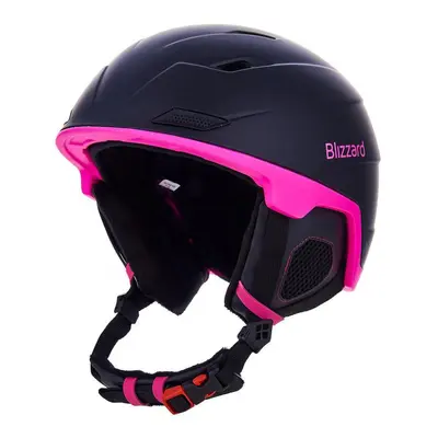 Dámská lyžařská přilba BLIZZARD W2W Double ski helmet, black matt magenta