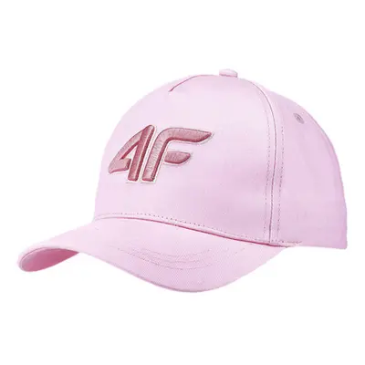 Dívčí kšiltovka 4F JUNIOR BASEBALL CAP-4FJWSS24ACABF246-56S-LIGHT PINK