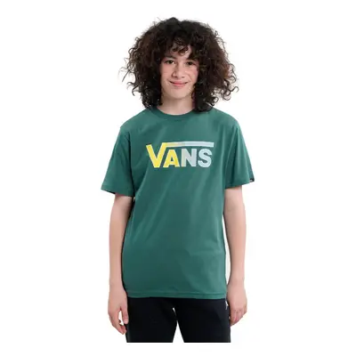 Chlapecké tričko s krátkým rukávem VANS BY CLASSIC LOGO FILL BOYS-Green