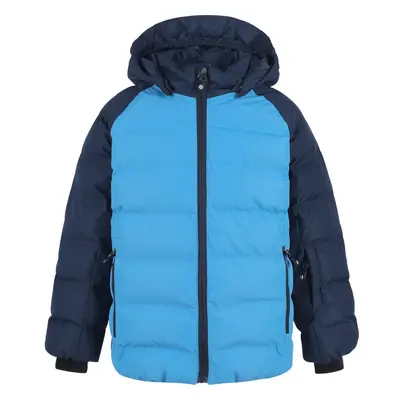 Chlapecká lyžařská bunda COLOR KIDS Ski jacket quilted, AF10.000, blue