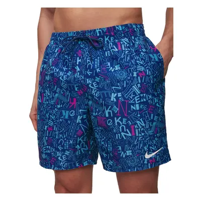 Pánské plavky NIKE SWIM Blender 7 inch -417-Court blue