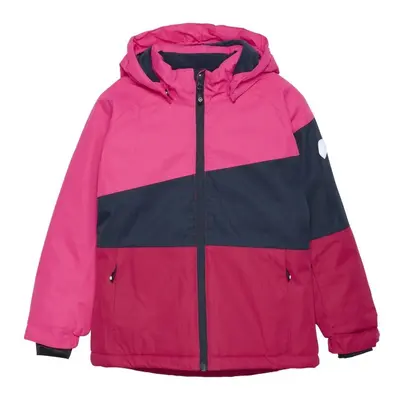 Dívčí lyžařská bunda COLOR KIDS Ski Jacket - Colorblock, fuchsia purple