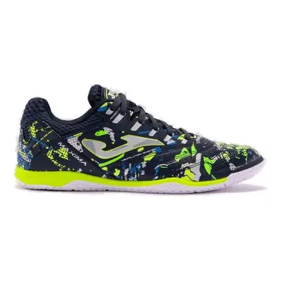 Pánské fotbalové kopačky halové JOMA Maxima M IC navy blue fluorescent yellow