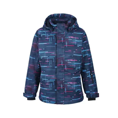 Chlapecká lyžařská bunda COLOR KIDS Ski jacket AOP, AF 10.000, total eclipse 740684.7850