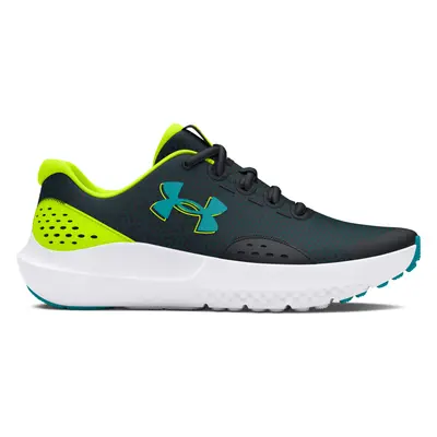 Chlapecká sportovní obuv (tréninková) UNDER ARMOUR UA BGS Surge 4 black high vis yellow circuit 