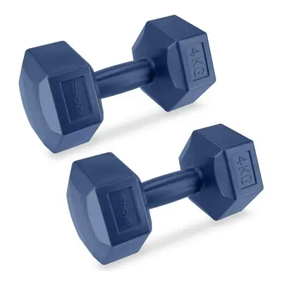 Set závaží SPOKEY MONSTER DARK BLUE HEXA 4 kg