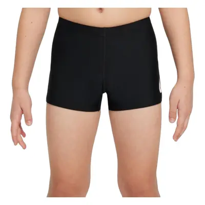 Chlapecké plavky NIKE SWIM Scribble Square Leg-001-Black