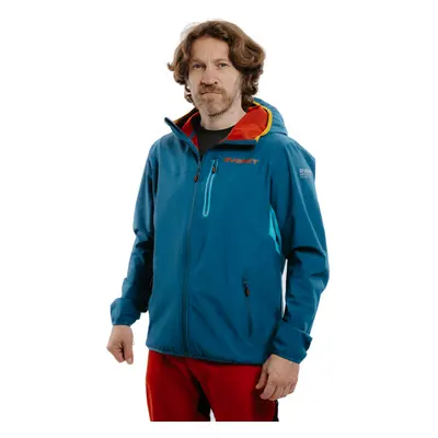 Pánská turistická bunda EVERETT LightSoftshell M oceanblue