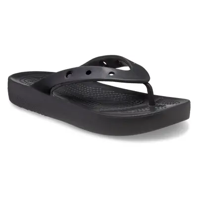 Dámské žabky (plážová obuv) CROCS Classic Platform Flip W black