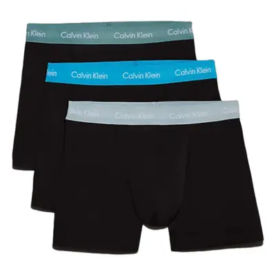 Pánské boxerky CALVIN KLEIN TRUNK 3PK-B- VIVID BL, ARONA, SAGEB GRN WBS