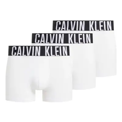 Pánské boxerky CALVIN KLEIN TRUNK 3PK-WHITE, WHITE, WHITE